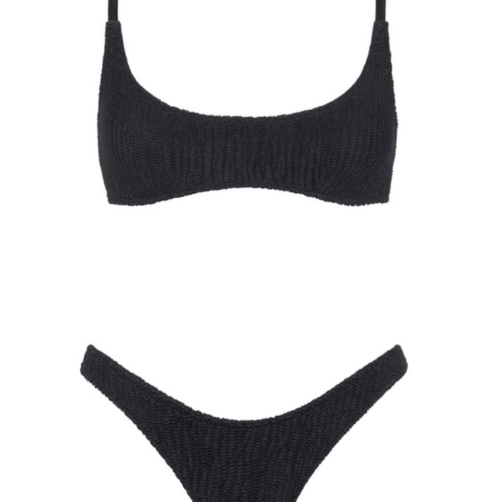 Triangl Swimwear Black Bikini Set
